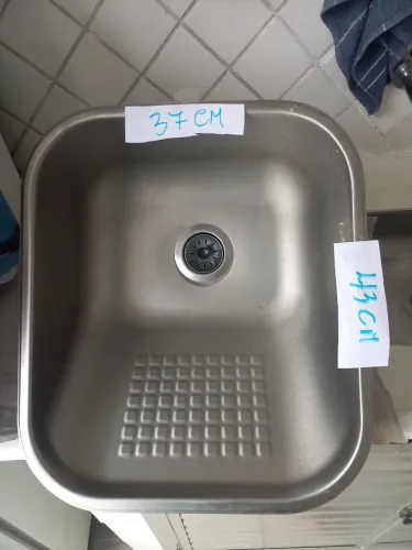 Tanque de embutir ou sobrepor em aço inox