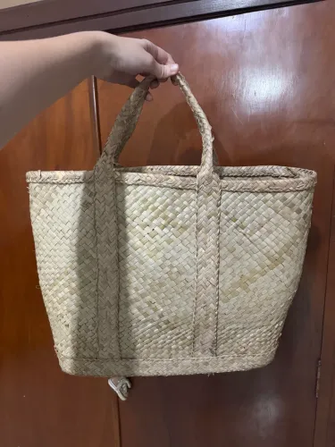 bolsa bege praia
