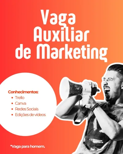 Auxiliar de Marketing