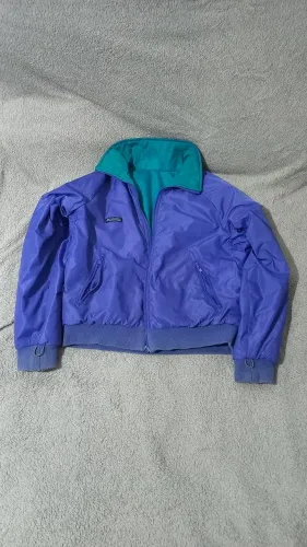 Jaqueta Columbia Bomber Vintage Reversível