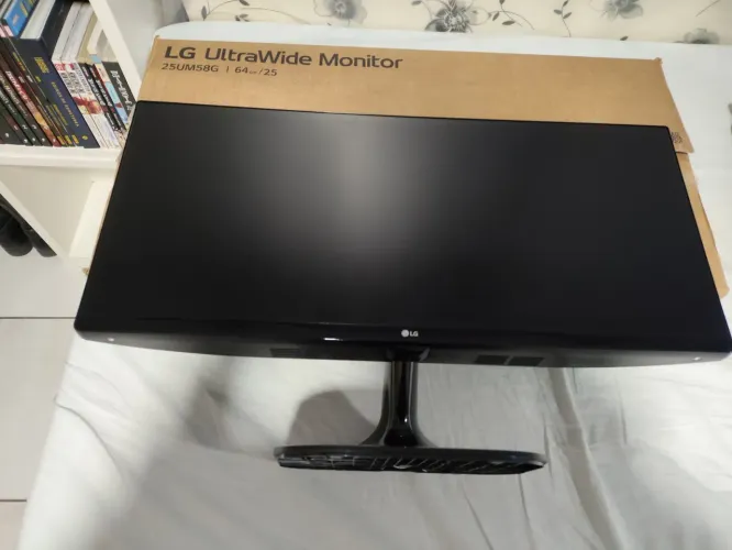 Monitor LG UltraWide 25" IPS Full HD 25UM58G - Na Caixa Original