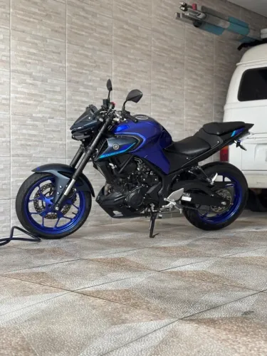 Yamaha MT-03 2024 Azul - Apenas 12.000 km