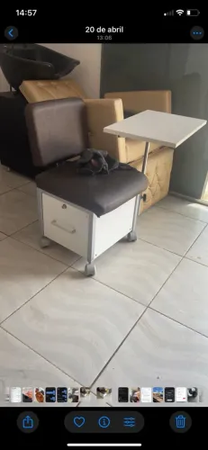 Carrinho de manicure