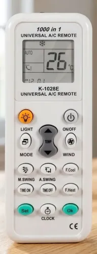 controle remoto ar condicionado universal diversos 1000 em 1 lo-7429