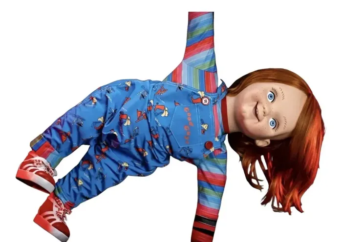 Boneco Raro Chucky Good Guy Feito Por Garret Zima, Trick Or Treats 74cm