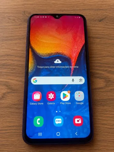 Celular Samsung A10 funcionando perfeitamente Azul
