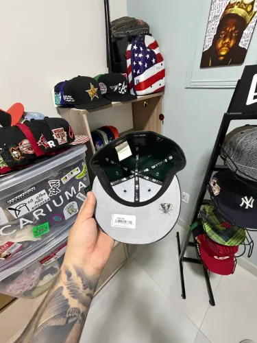 Boné 59FIFTY Fitted Alt Clubhouse 2025 Oakland Athletics 7 3/8