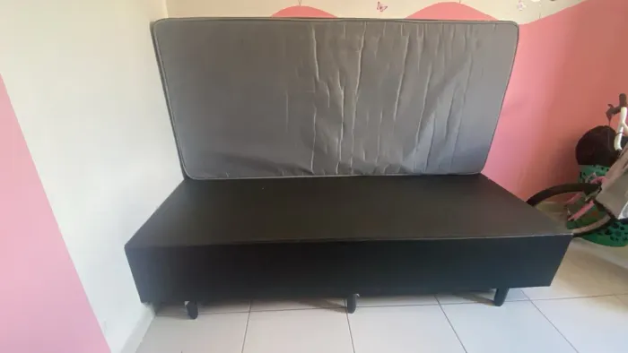 Cama box solteirão 