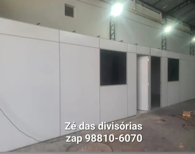 Divisórias Eucatex montamos fabricamos