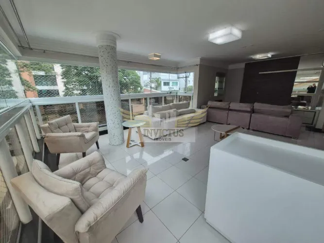 Apartamento Mobiliado com 3 Suítes para Alugar 169m² - Bairro Jardim, Santo André/SP.