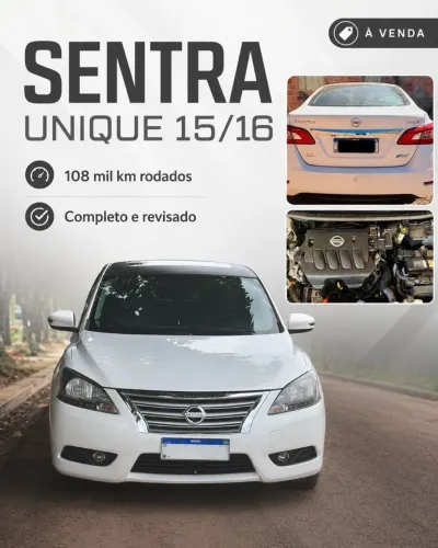 Nissan Sentra Unique 2.0 Flex Fuel 16V Aut. 2016