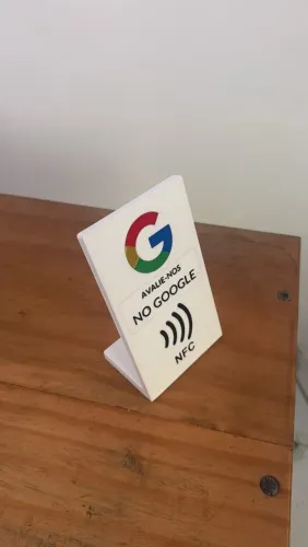 Plaquinhas avalie meu negócio 