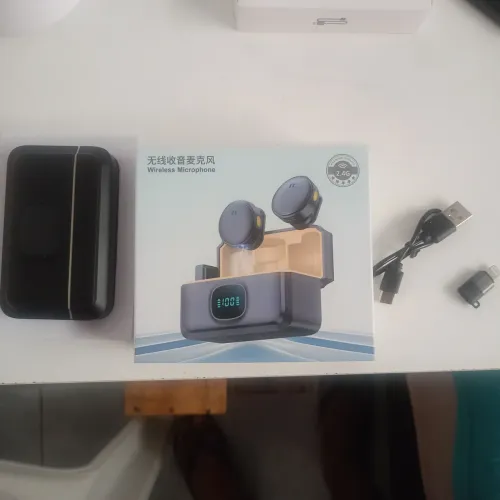 Vendo Microfone sem fio, praticamente zerado