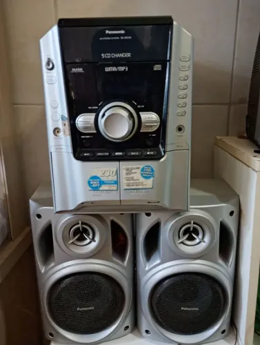 Som Panasonic completo funcionando, tudo ok!