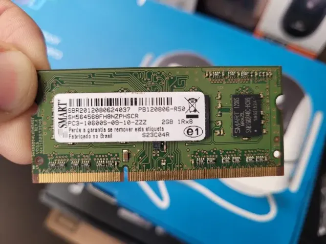 Memória RAM DDR3 2GB p/ notebook
