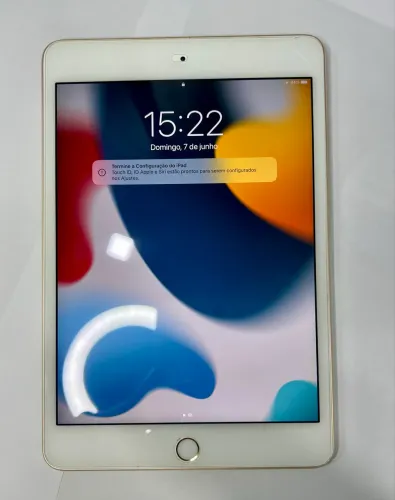 iPad Mini 4 Original Apple - 128GB Wi-Fi, Dourado