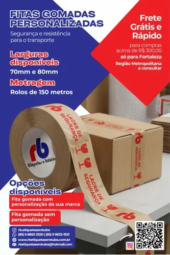 Fitas Gomada