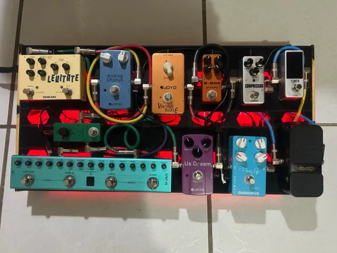 SET DE PEDAIS GUITARRA COMPLETO