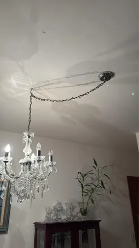 Luminária de Cristal de teto