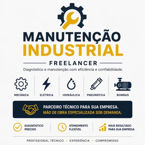 Técnico em eletromecânica industrial freelancer