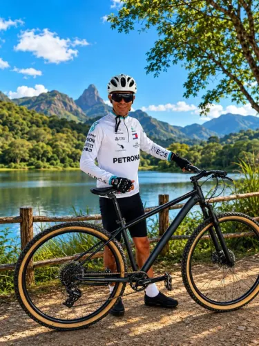 Bicicleta aro 29 usada em bom estado quadro de alumínio 