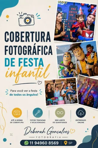 Fotografia de Festa Infantil