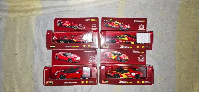 Miniatura Ferrari Posto Shell