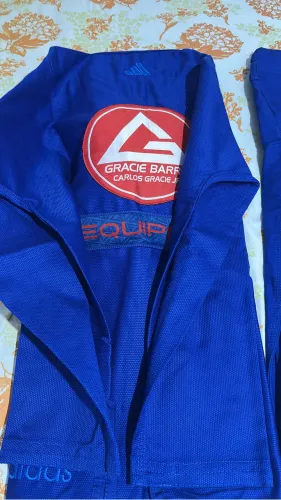 KIMONO GRACIE BARRA ADIDAS A2 - AZUL NOVO