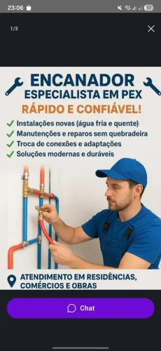 Instalações de tudo pex