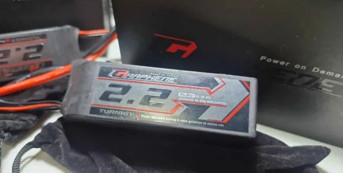 Bateria lipo 4s 2200mah 65c 14.8v automodelo drone grafeno