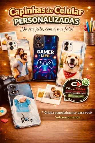 Capinhas personalizada de celular
