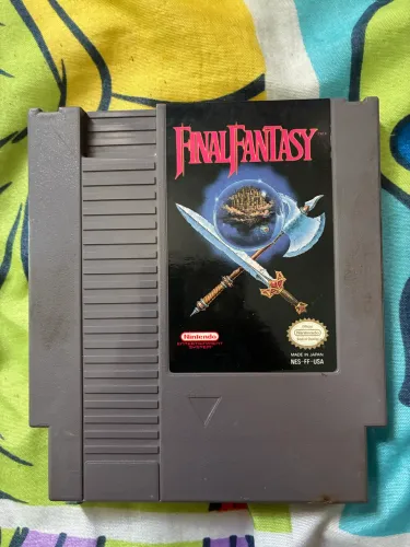 Final Fantasy NES Original Nintendo Entertainment System USA - Cartucho Original
