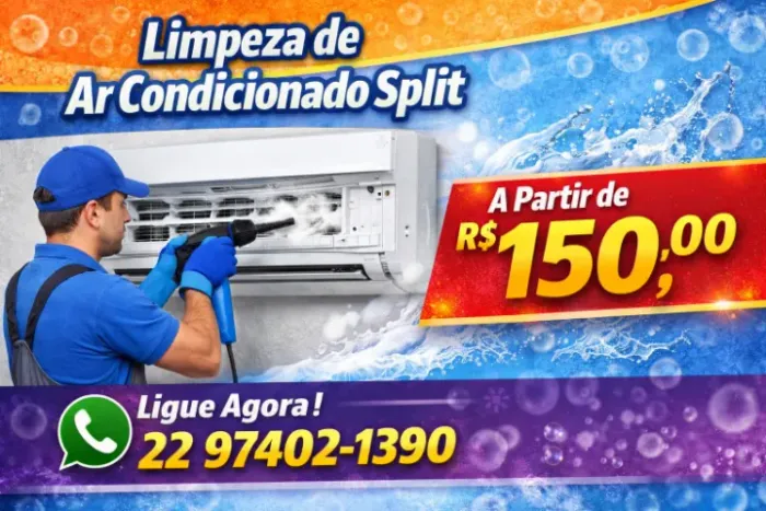 Limpeza Ar Condicionado - Respire Melhor e Economize Energia !