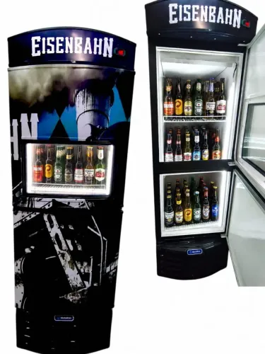 Cervejeira vertical metalfrio 2 portas