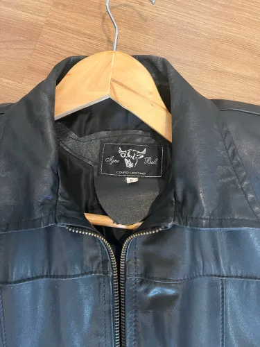 JAQUETAS de couro Masculino