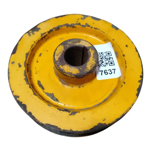 Polia Motor Alternador Cat Trator Chavetada 2 Vias 155mm