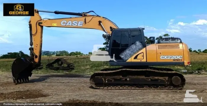 Escavadeira Case CX220C - Rodante Novo