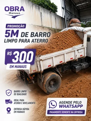 CARRADA DE BARRO NA PROMOÇÃO