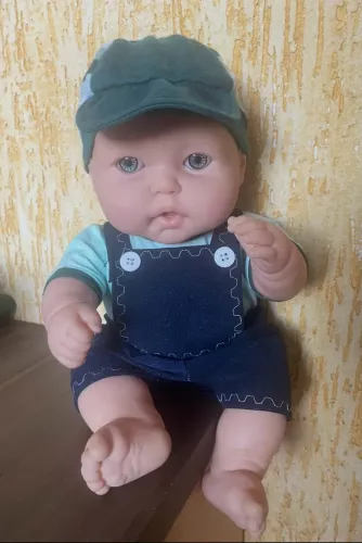 Boneco gorducho todo de vinil