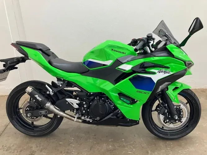 KAWASAKI NINJA 500 SE - com acessórios !!
