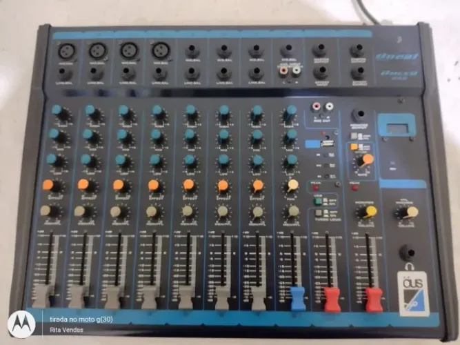 Mesa De Som Oneal Omx8, Bivolt, fotos reais, revisada