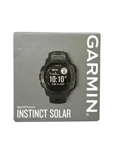 Relógio Garmin Instinct Solar - Preto - Novo Lacrado - Bateria 30 Dias