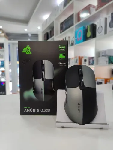 Mouse Sem Fio Knup MU018 Bluetooth Recarregável RGB
