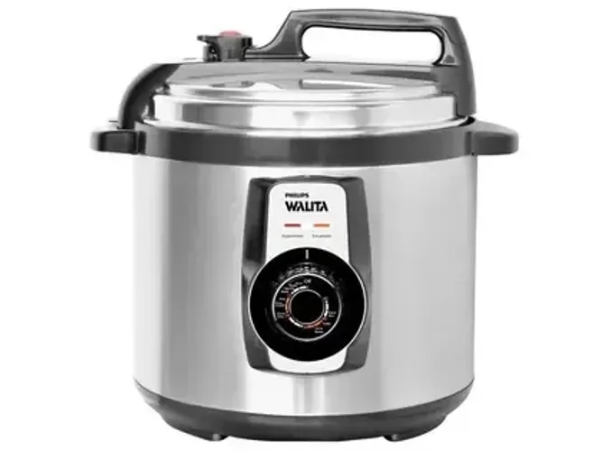 Panela de Pressão Eletrica Philips Walita Inox 5L