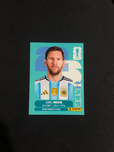 Figurinha da copa 2026