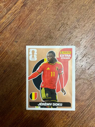 Figurinha extra - Jeremy Doku