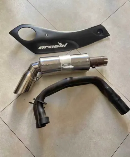 VENDO OU TROCO ESCAPAMENTO ARASHI MT-03
