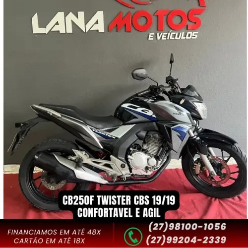 CB250f TWISTER cbs 19/19 -Media cilindrada experta na estrada e otima na jornada diaria