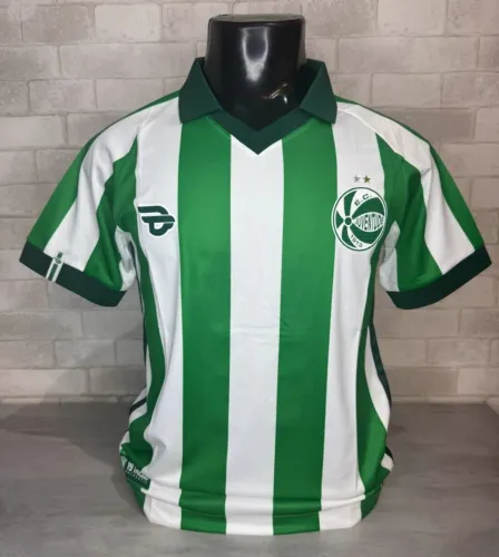 Camisa Juventude verde listrada Tam P