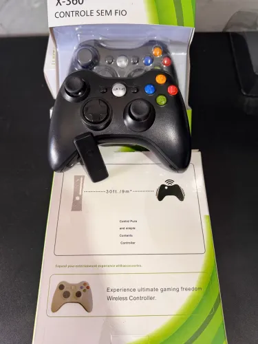 Controle Sem Fio Xbox 360
